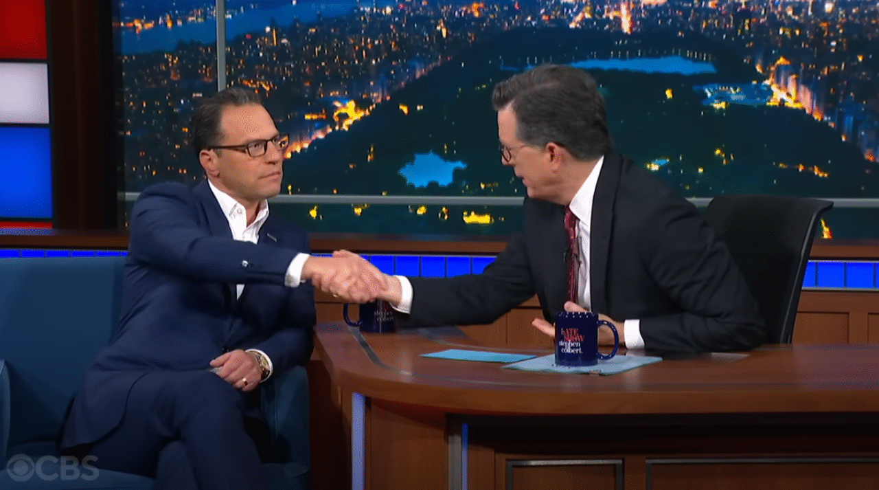 Josh Shapiro on Stephen Colbert