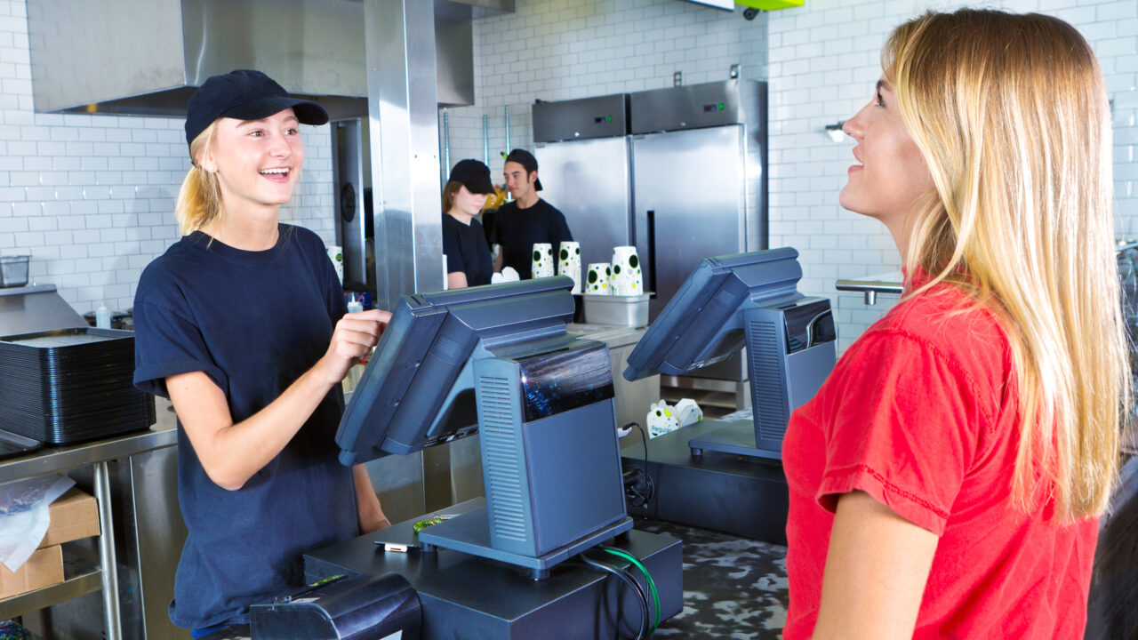 teen worker