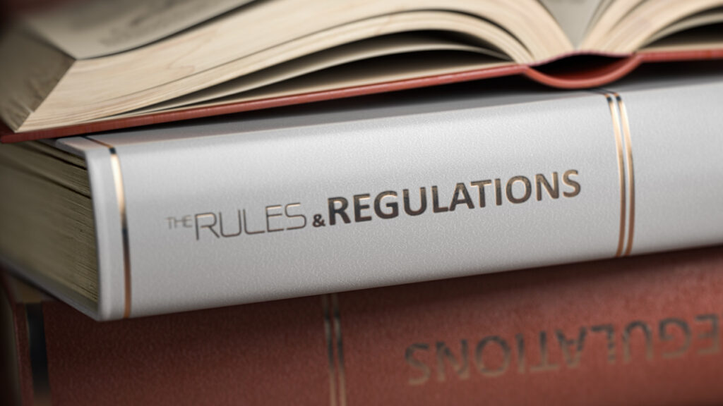 Department of Health regulations